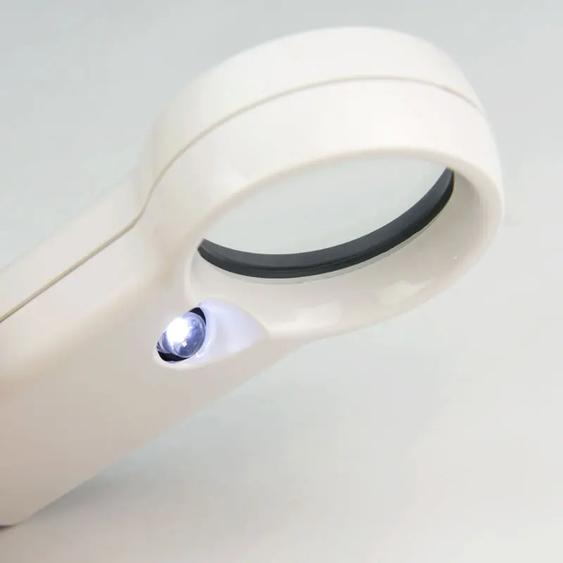Увеличительное стекло для чтения 6 х50 мм|pocket loupe|magnifier illuminatedilluminated magnifying glass |