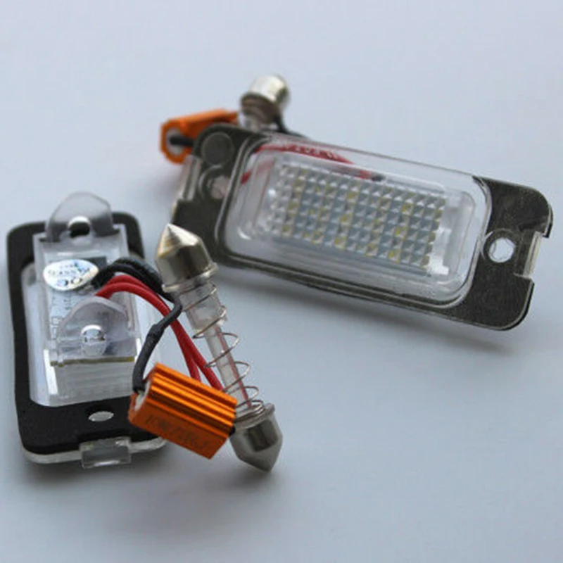 2X Car Led License Plate Light for Mercedes-Benz W163 W164 X164 ML GL | Автомобили и мотоциклы