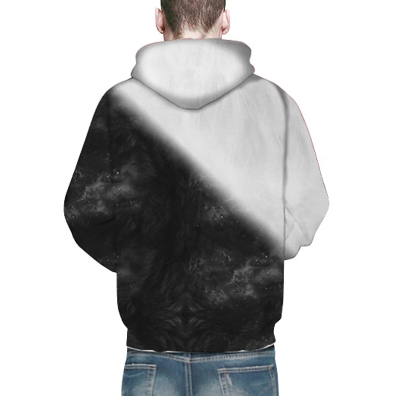 Толстовки для скейтбординга на Хэллоуин с 3D принтом мужские и женские толстовки