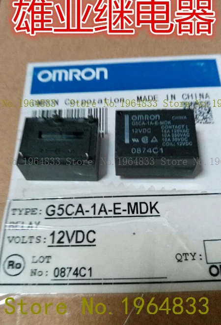 

G5CA-1A-E-MDK 12VDC G5CA-1A-E