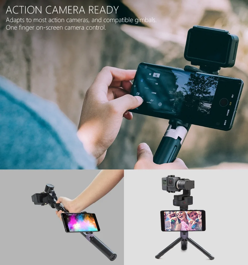 PGYTECH DJI OSMO карманная селфи палка рукоятка и аксессуар крепление для DJI Osmo карманная/экшн-Камера Gopro Hero 6 5 4/аксессуары