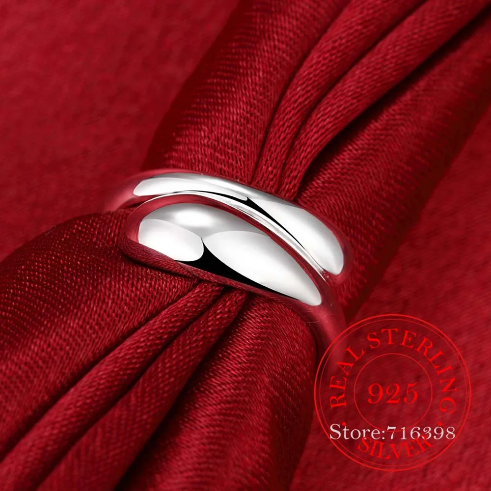 Женское регулируемое кольцо серебряное