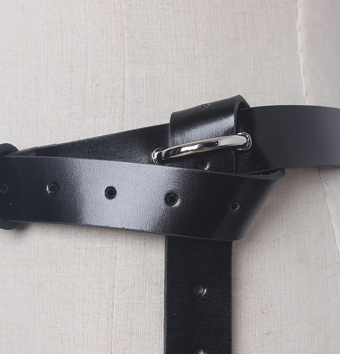 

Female Decoration Accessaries Belt Female Knotted Simple Waistband Long Wide Belts Fashion Women PU Leather Strap Dress Waist