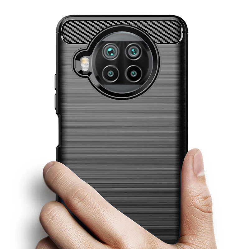 for xiaomi mi 10t lite 5g case cover note 10 pro 10i lite shockproof bumper soft carbon fiber phone case for xiaomi mi 10t lite free global shipping