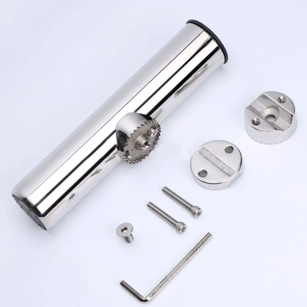 

360 Degree Adjustable Boat Fishing Rod Holder Support Outdoor Equipment Tools