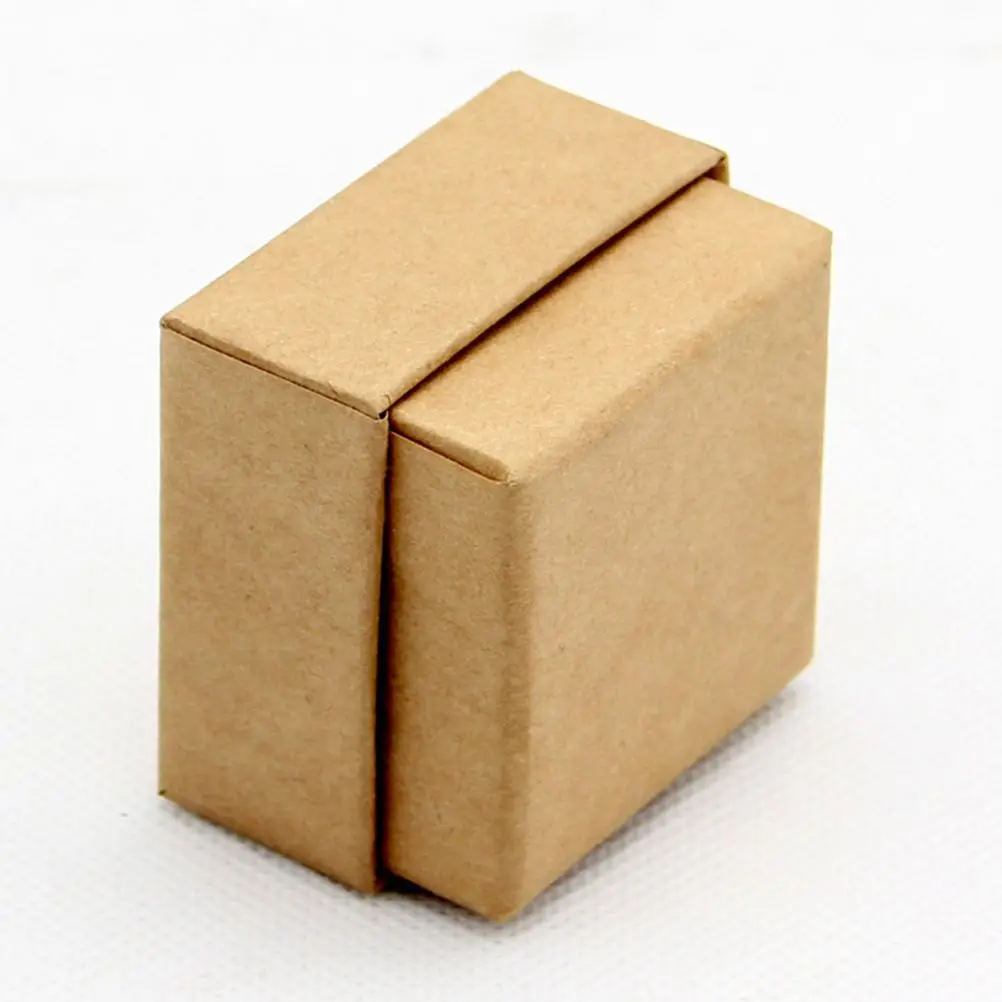 5 шт. подарочные коробки крафт бумага утолщенные Чехлы для хранения держатель