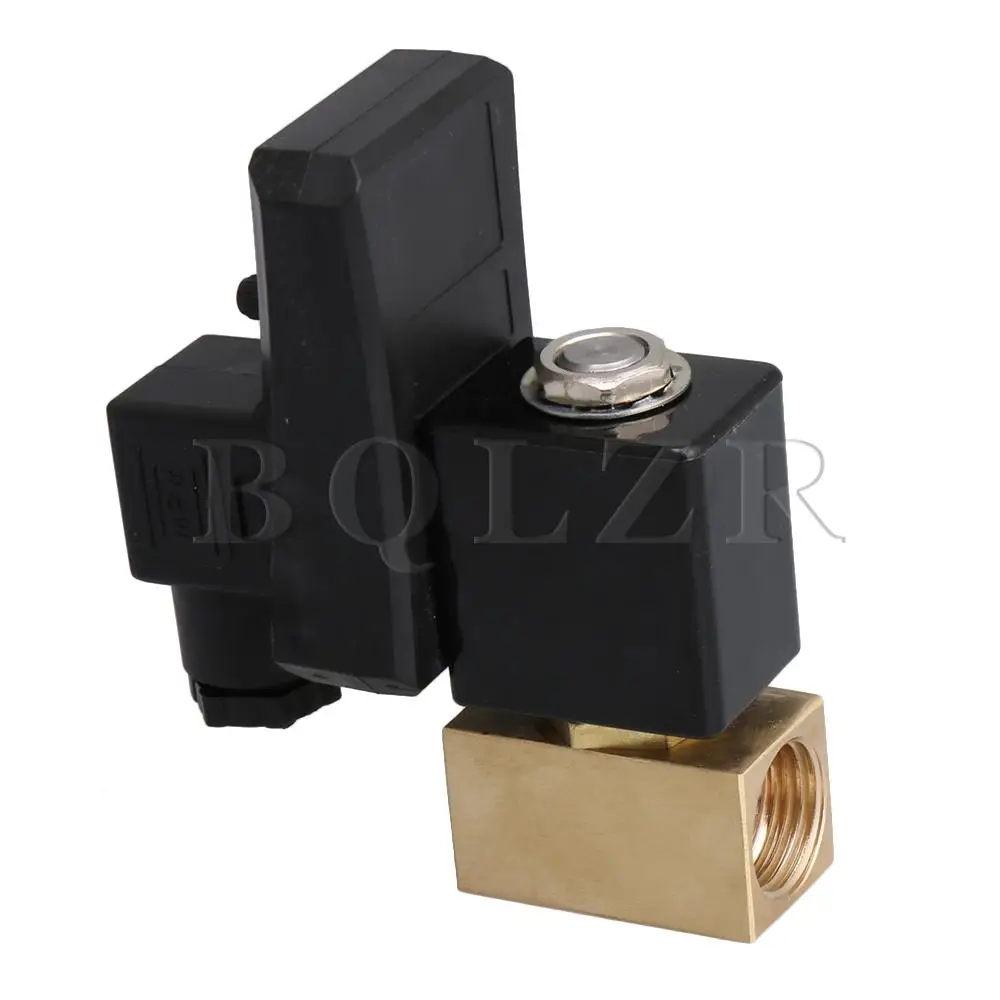 Автоматический 2-ходовой дренажный клапан BQLZR AC220V 1/2 "воздушный компрессор с