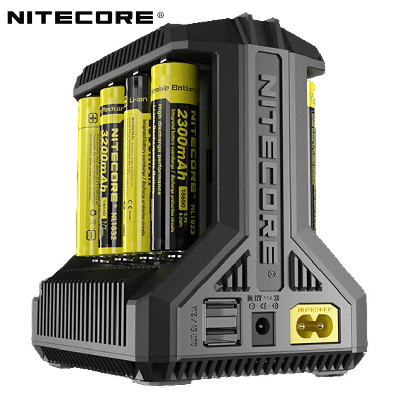Зарядное устройство NITECORE Intellicharge I8 восемь секций автоматически