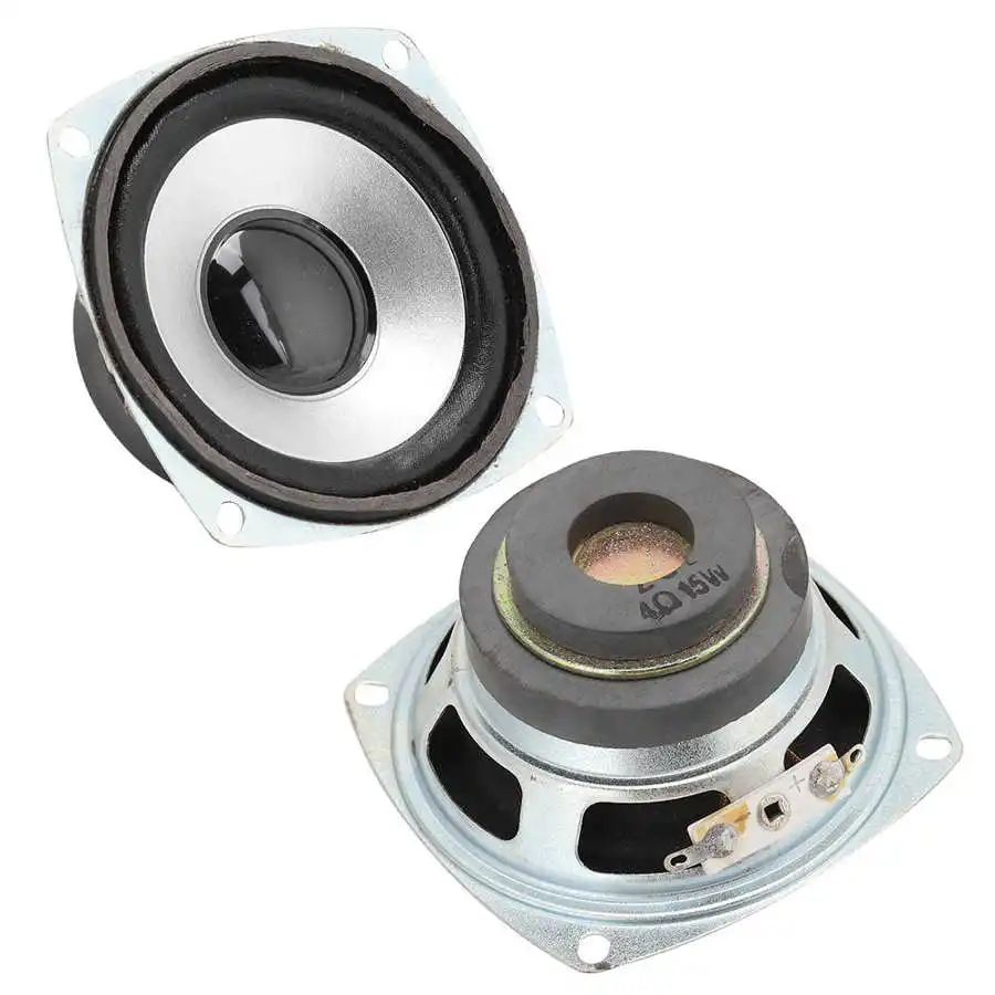 3-дюймовая пленка 4ohm 15 Вт Высокая чувствительность полный спектр двойной