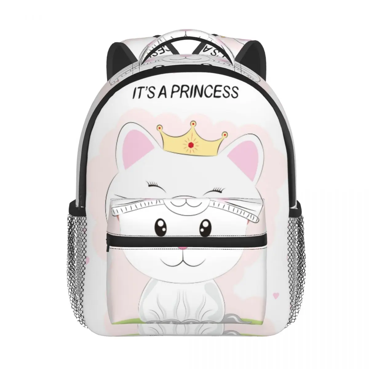Cute Princess Cat Baby Backpack Kindergarten Schoolbag Kids Children School Bag