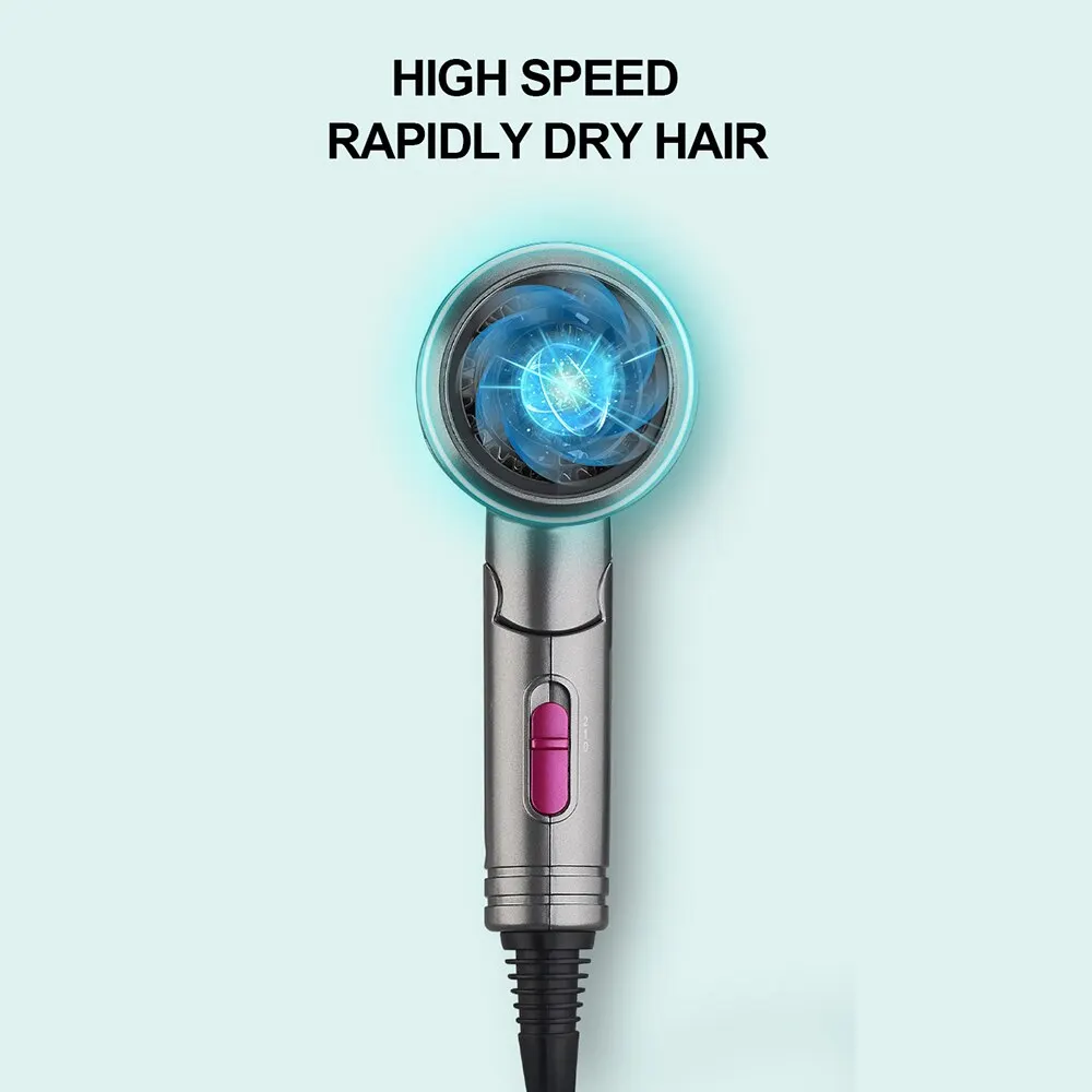 Портативная Складная мини воздуходувка для парикмахерских инструментов фен с