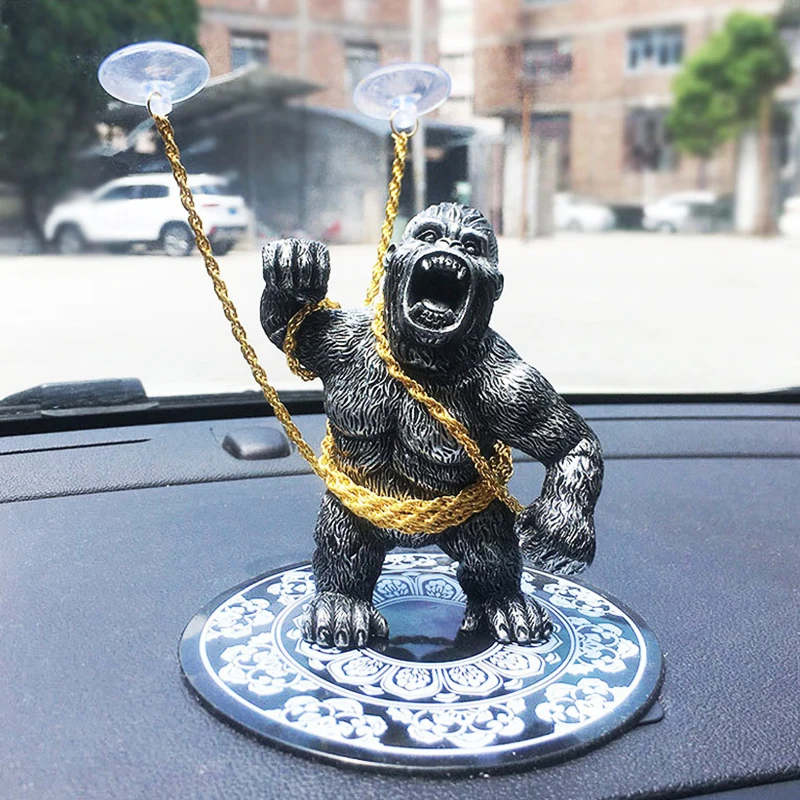 Украшение для автомобиля Furious Gorilla Высококачественная полимерная кукла