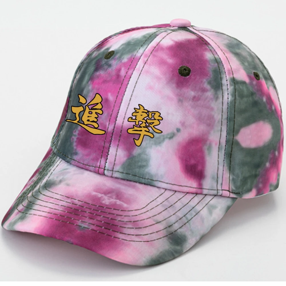 

Hot Anime Attack on Titan Baseball Cap Sun Protection Casual Loose Print Unisex