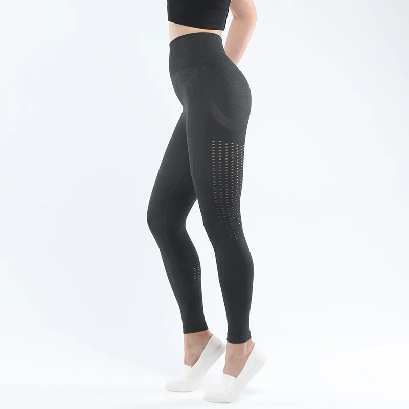 Mindstream Running High Waist Tights Seamless Leggings Fitness Stretch Sports Yoga Pants Push Up Full Length Flex | Спорт и