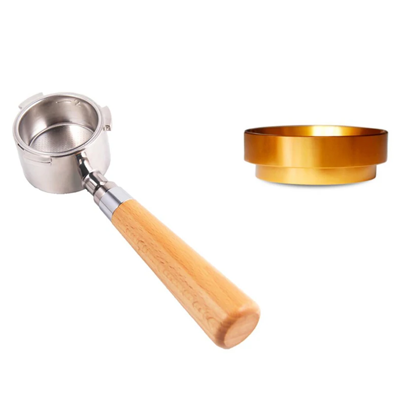 

Новый 51 мм портативный фильтр для кофе для Delonghi EC680/EC685, Сменный фильтр из нержавеющей стали с дозирующим кольцом, простой в использовании