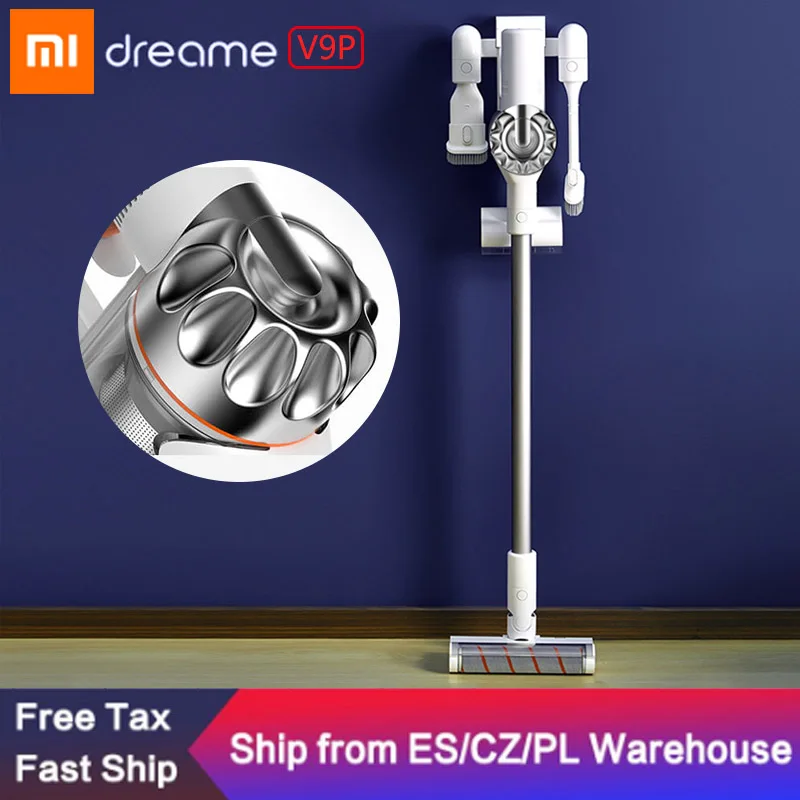 dreame v9P Xiaomi Dreame V9 ручной беспроводной пылесос 20000Pa циклонный всасывающий фильтр пылесборник для дома промо-код V9P V10 - Цвет: dreame v9P