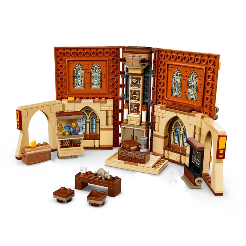 Новая серия фильмов книга волшебного класса Модель момента строительные блоки