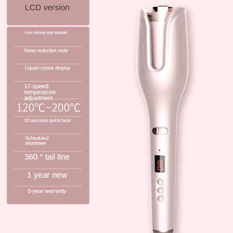 

Full-Automatic Hair Curler Artifact for a Lazy Electric Rotary Hair Perm Does Not Hurt Hair