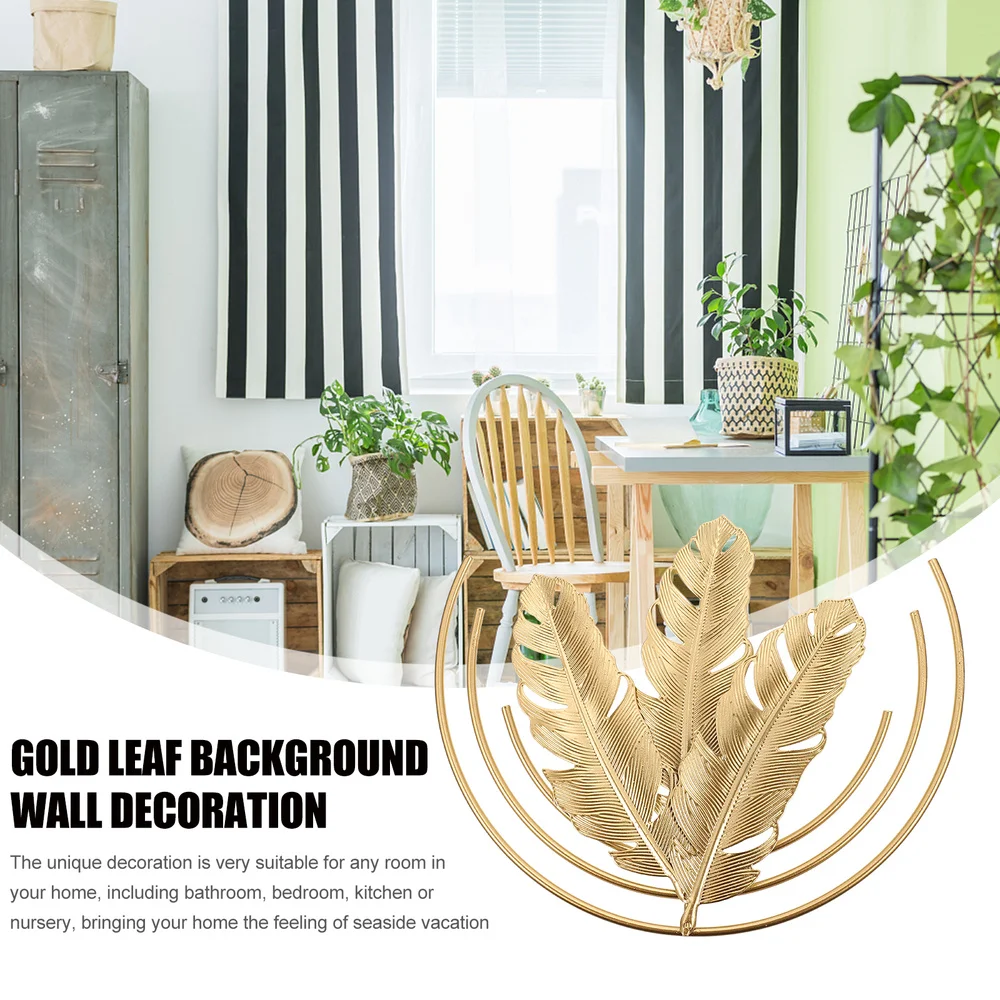 

Wall Decoration Leaf Appearance Wall Art Decoration Hanging Bedroom Home Decor