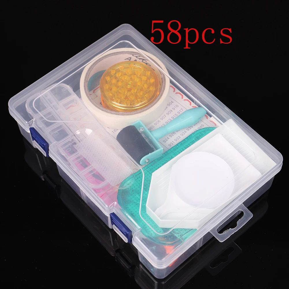 58 шт. коробка для хранения алмазной живописи ручка вышивки крестиком с