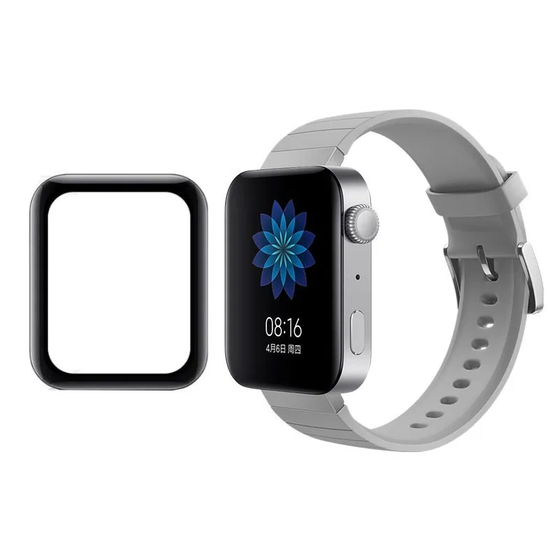 3D закругленные края мягкая прозрачная защитная пленка для Xiao mi Smart Watch Arc Edge