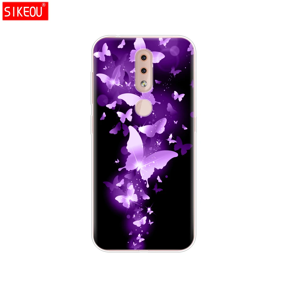 Для Nokia 4 2 чехол задняя крышка силиконовый бампер для TA 1157 1150 1133 1149 1152 etui coque