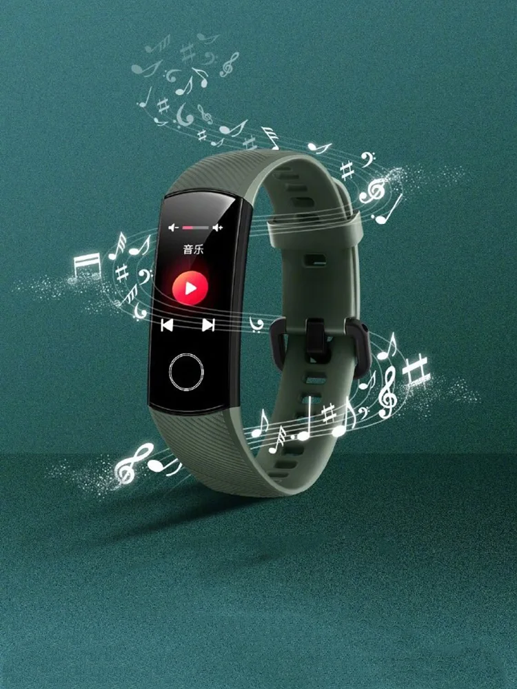 Умный Браслет huawei Honor Band 5, Оксиметр, волшебный цвет, сенсорный экран, для плавания, для обнаружения сердечного ритма, сна, сна