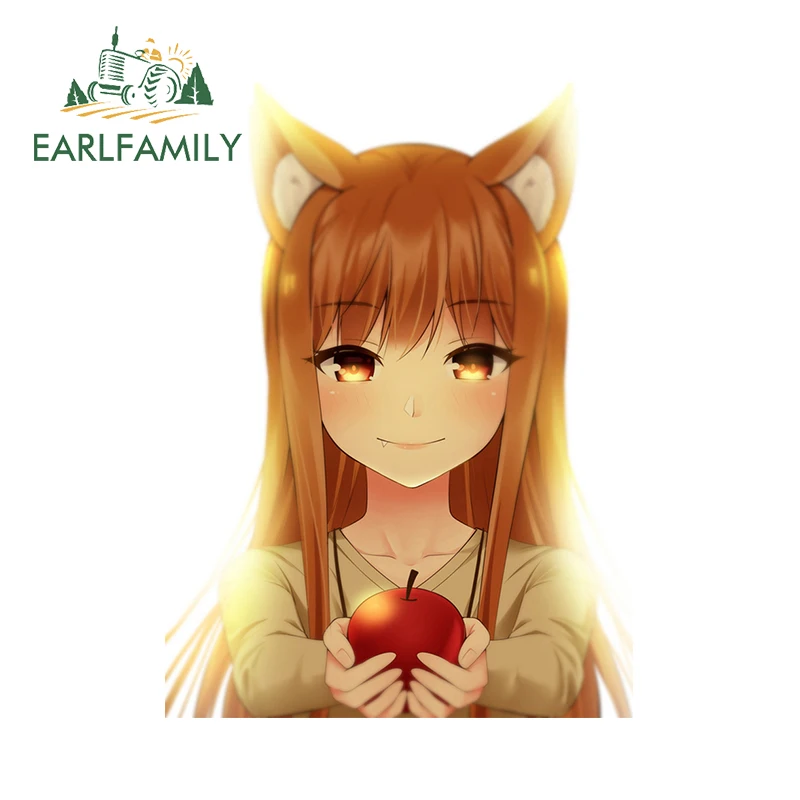 

Наклейка EARLFAMILY для машины, мотоцикла, специй и волков, 13 см х 9,6 см, наклейка для автофургона RV винил JDM, защита от царапин