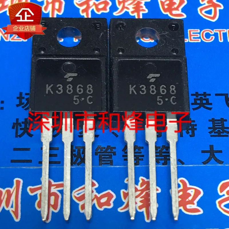 

10 шт. K3868 2SK3868 TO-220F 500V 5A