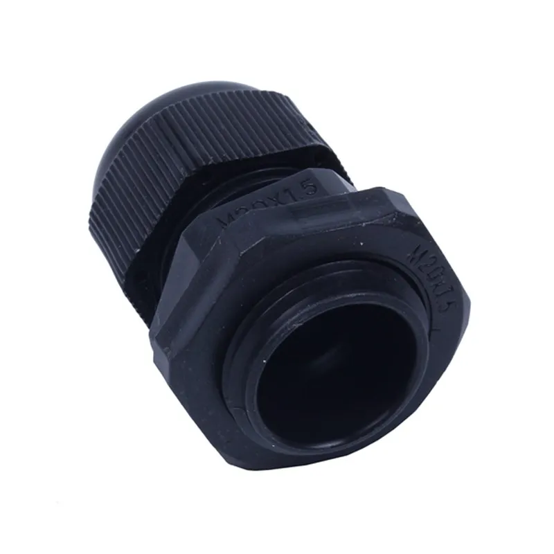 HTHL-20 Pcs M20 Black Plastic 6-12mm Dia Водонепроницаемые кабельные сальники Connector | Обустройство
