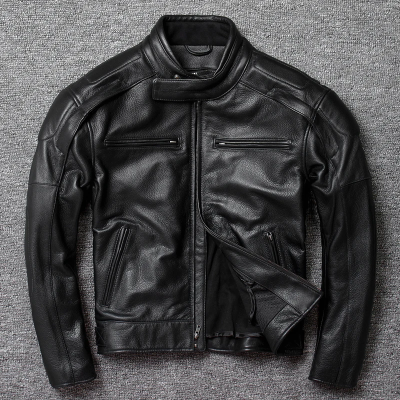

2020 New Men's Genuine Leather Jacket Men leather jacket with Removable Avirex Fly Air Force Flight sheepskin coat winter