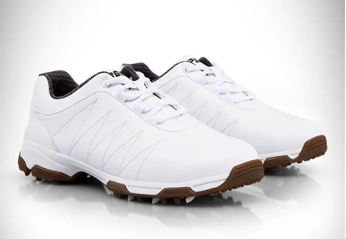 

PGM Women Golf spikes Shoes female Wearable Comfortable High Quality soft sole golf Shoes knob Rotating Shoelace Golf Sneakers
