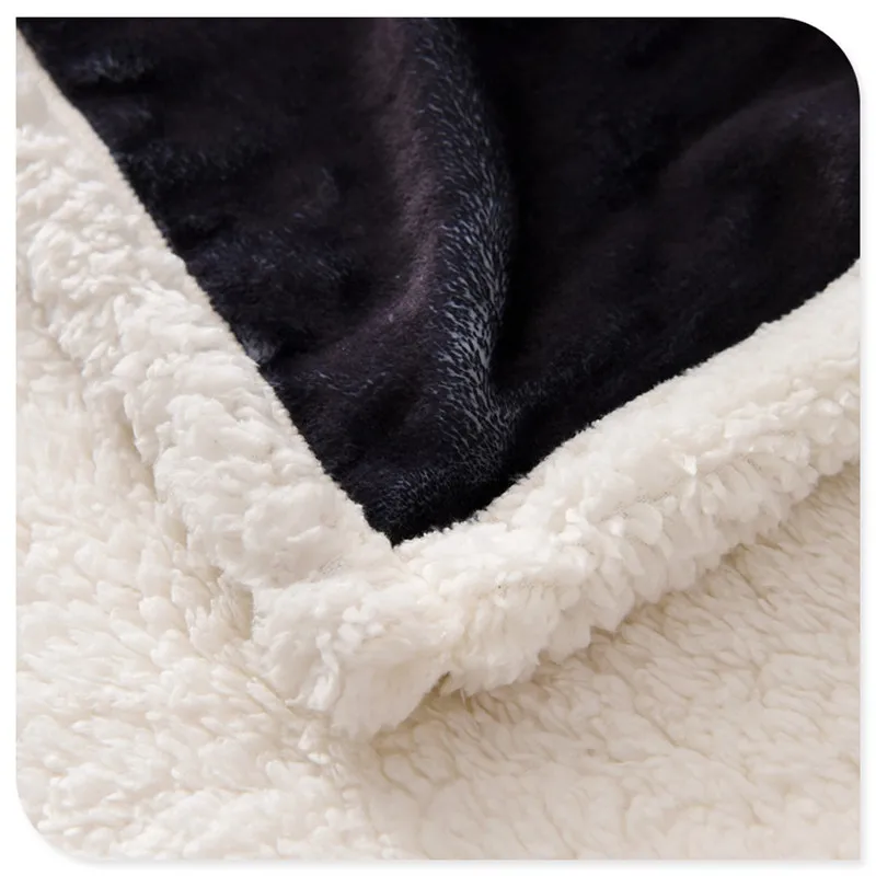 Флисовые Утяжеленные одеяла и помпоны с 3D принтом плюшевые фланелевые покрывала