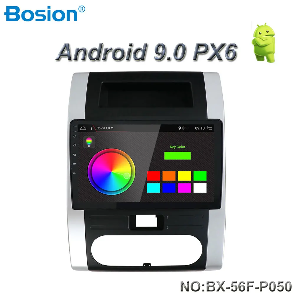 Bosion 10 1 Android 9 0 автомобильный dvd плеер 2Din Радио GPS мультимедийный головное