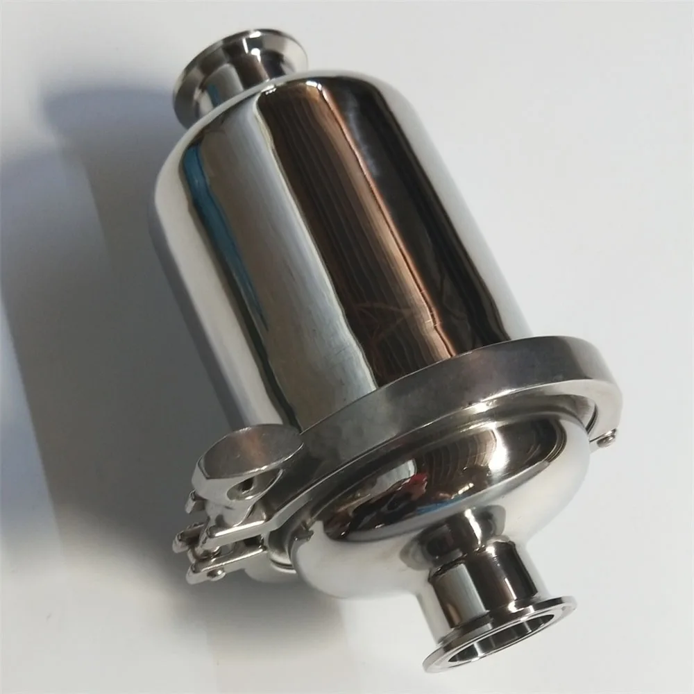 

Short Sanitary Inline Strainer Fit 19/25/32/38 Pipe Tri Clamp SS304 Stainless Steel Wine Wort Filter Ferrule OD 50.5 Body 102mm