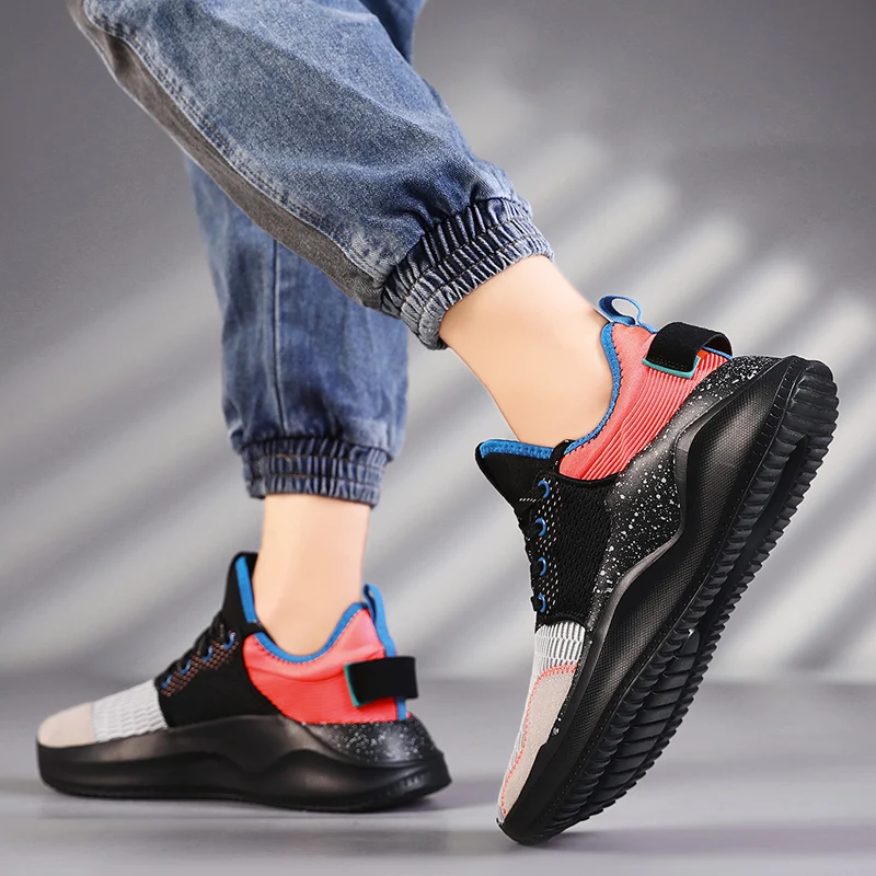 

OBLYSTEP Hot Sale New Men's Large Size Sports Shoes Soft Bottom Non-slip Comfortable Running Shoes