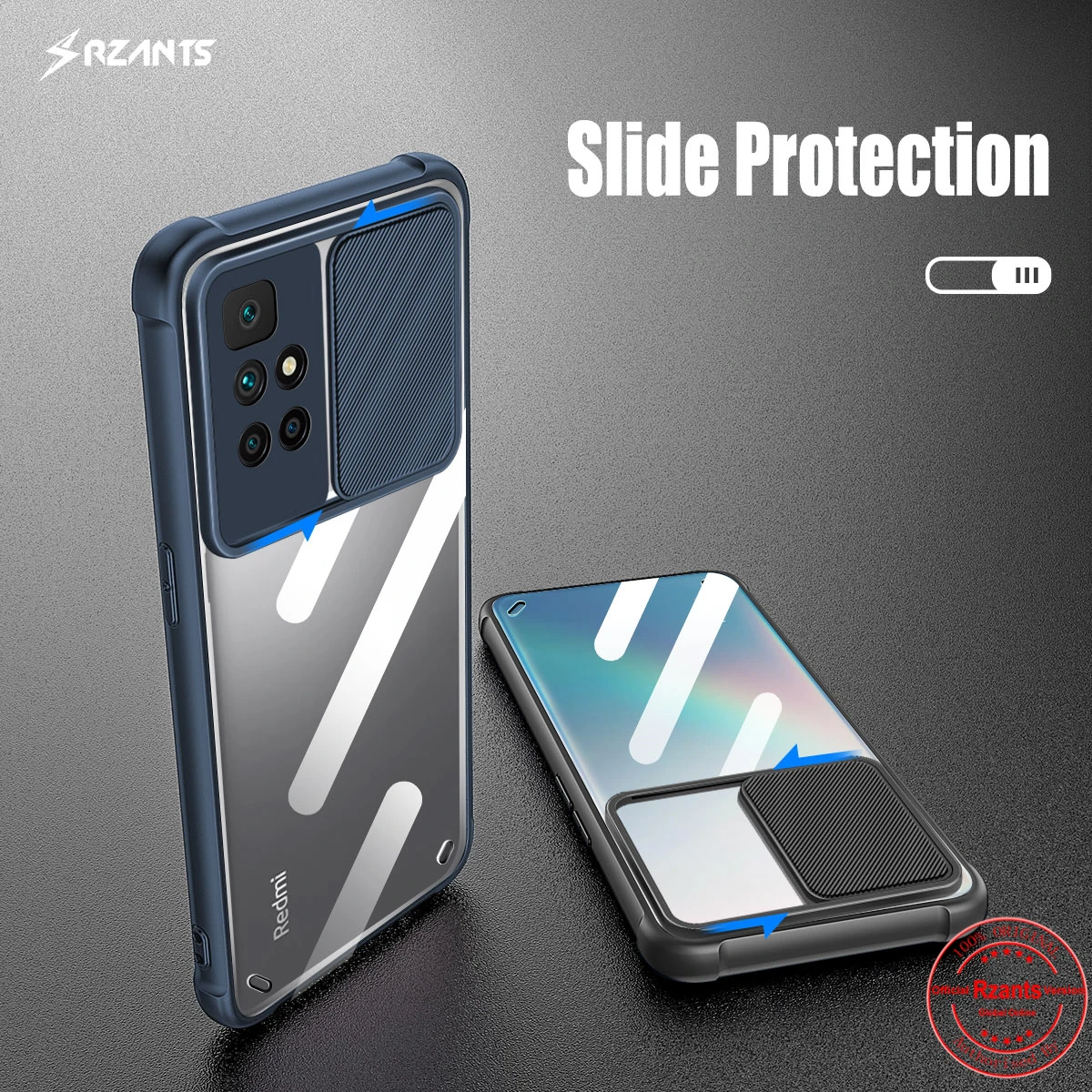rzants for xiaomi redmi 10 case lens protection slim crystal clear cover soft casing free global shipping