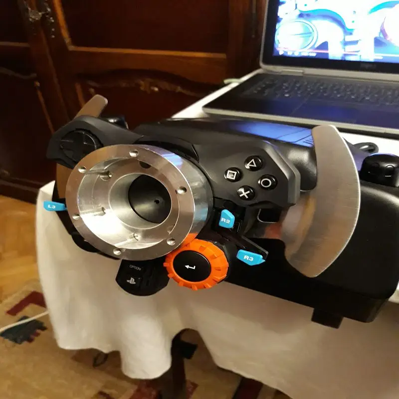 Для Logitech G29 G920 G923 13/14 дюймов автомобильные аксессуары адаптер руля пластина 70 мм PCD