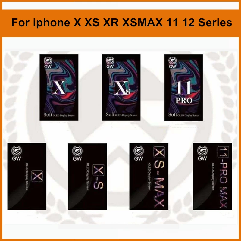 

ЖК-дисплей GW OLED Pantalla для iphoneX XS XR XSMAX, дисплей с цифровой преобразователем в сборе для iPhone12 12 Pro max