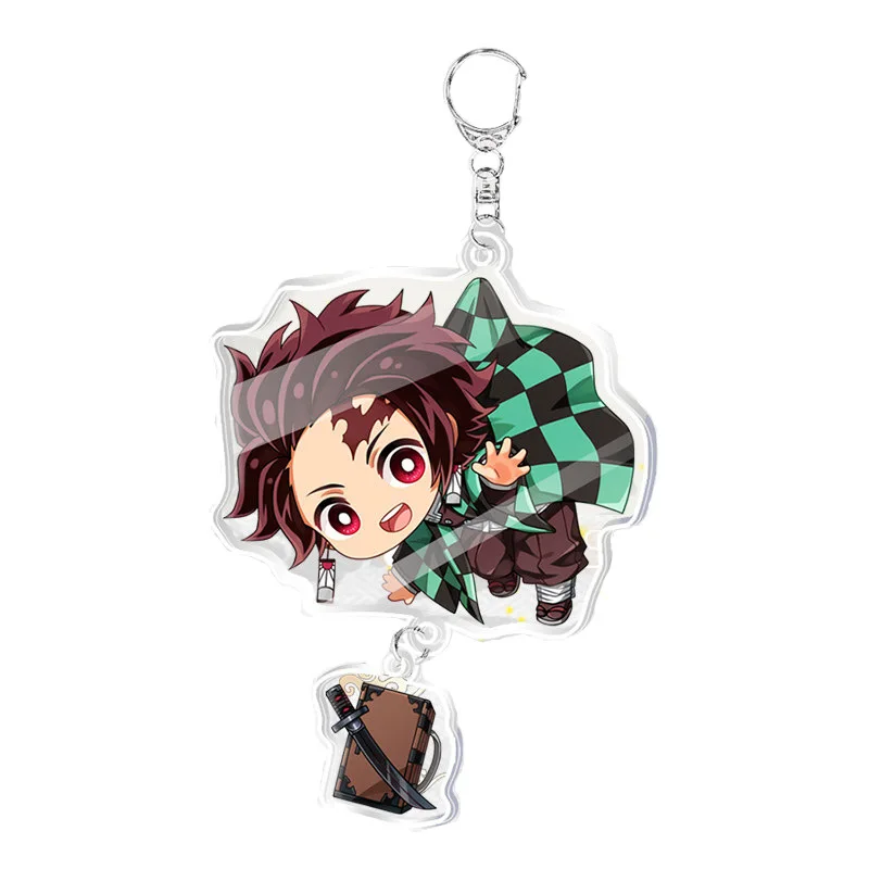 Аниме демон убийца Kimetsu No Yaiba фигурка Kamado Tanjirou Nezuko Hashibira Inosuke брелок Подвеска
