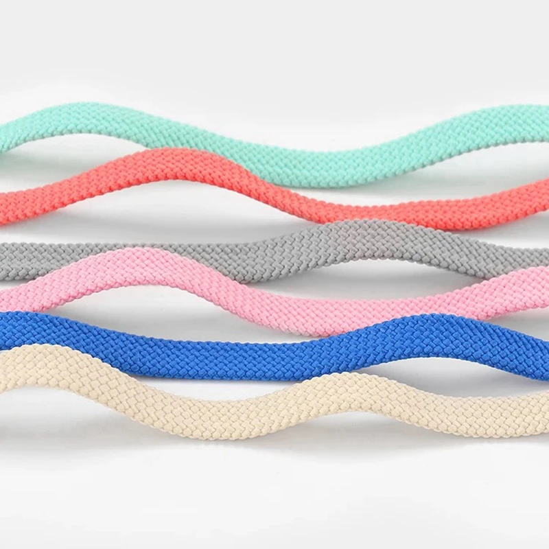 1 pair of flat lace exquisite high-quality polyester laces fashion sports casual shoes laces solid flat laces 26 colors classic