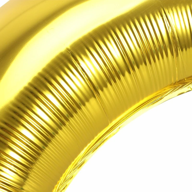 7pcs/lot 30 Inch Large Moon Foil Balloons Gold For Birthday Holiday Party Globos Supplies Wedding Site Layout Decoration Kid Toy | Дом и сад