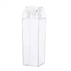 500 мл кружка для воды коробка для молока форма пищевого класса пластиковая посуда для напитков многоразовая Спортивная вода простая банка для напитков прозрачная бутылка