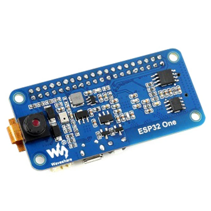 

Waveshare ESP32 Development Board with Camera Support WIFI/Bluetooth/Image Recognition/Voice Processing for Raspberry Pi
