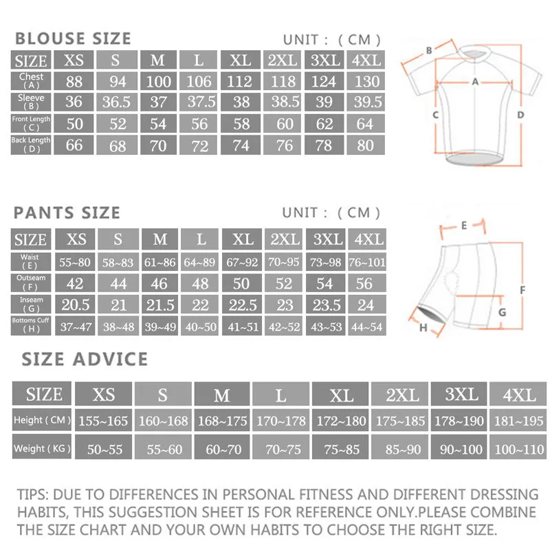 

roupa Bicycle Jersey masculino Cycling Clothing MTB triathlon new Short Spain Men Jersey ciclismo Set Summer Cycling Cycling Spa