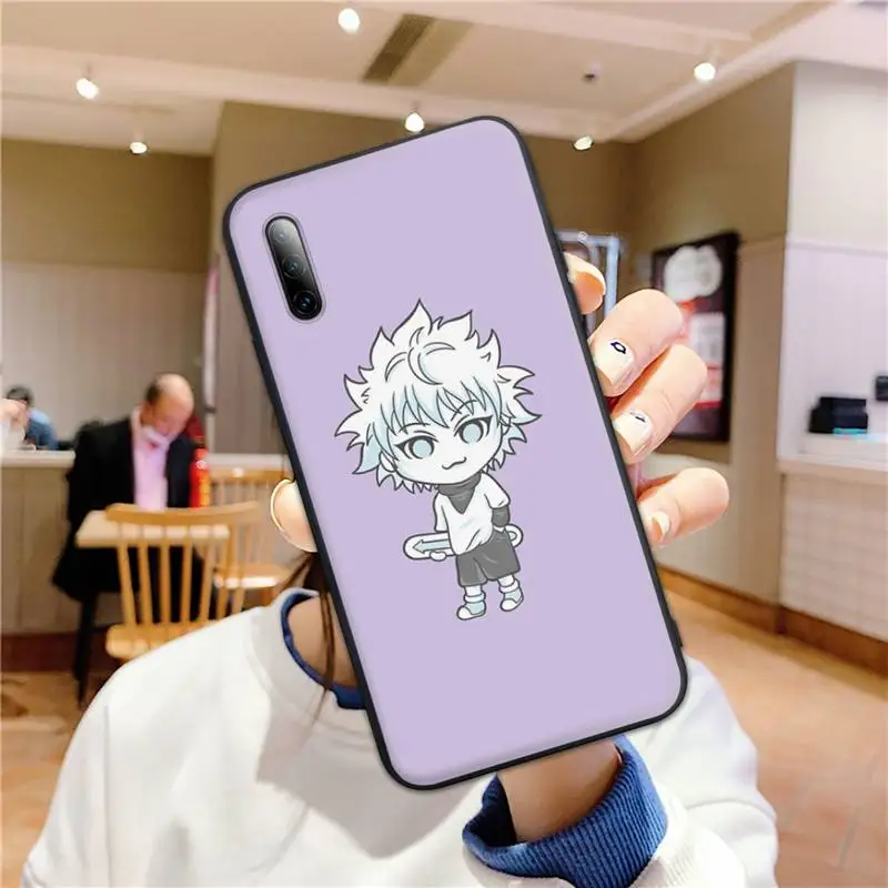 

Killua cute hunter x hunter DIY Phone Case for Samsung S7edge s8 s9plus s10 lite2019 2020 S20ULTRA S20plus Cover