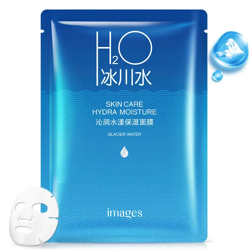 

images Glacier Water Face Masks Moisturizing Whitening Anti Aging Wrinkle Shrink Pore Skin Care Wrapped Facial Mask