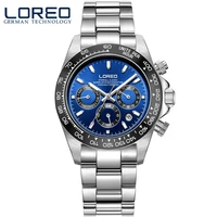 2021 loreo luxury ceramic bezel men mechanical wristwatch stainless steel watch top brand sapphire glass men watches reloj