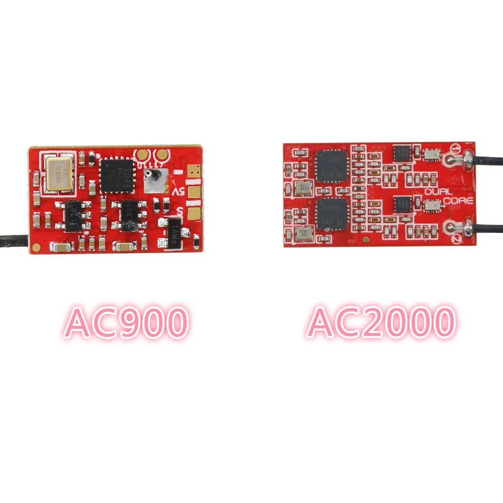 2019 Новый X BOSS AC2000 двухъядерный трехрежимный мини приемник RSSI Frsky D16 S FHSS XM + X9D