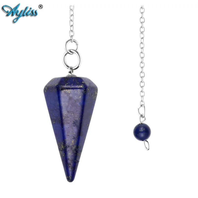 Ayliss натуральный драгоценный камень кристалл граненый Wicca подвеска фотоэлемент